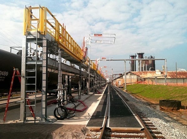 Spill Containment for Railcar