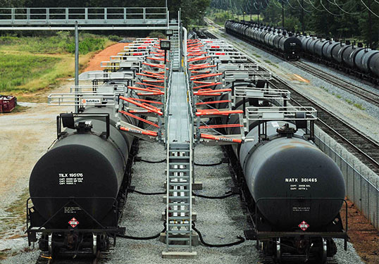 Custom Railcar Platform