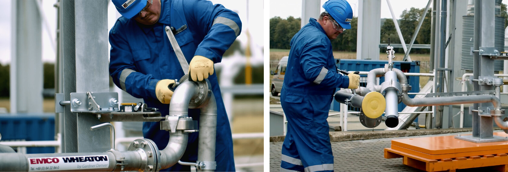 swivel joint installation