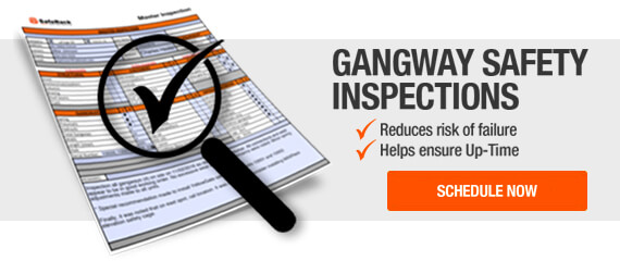 gangway safety inspection banner
