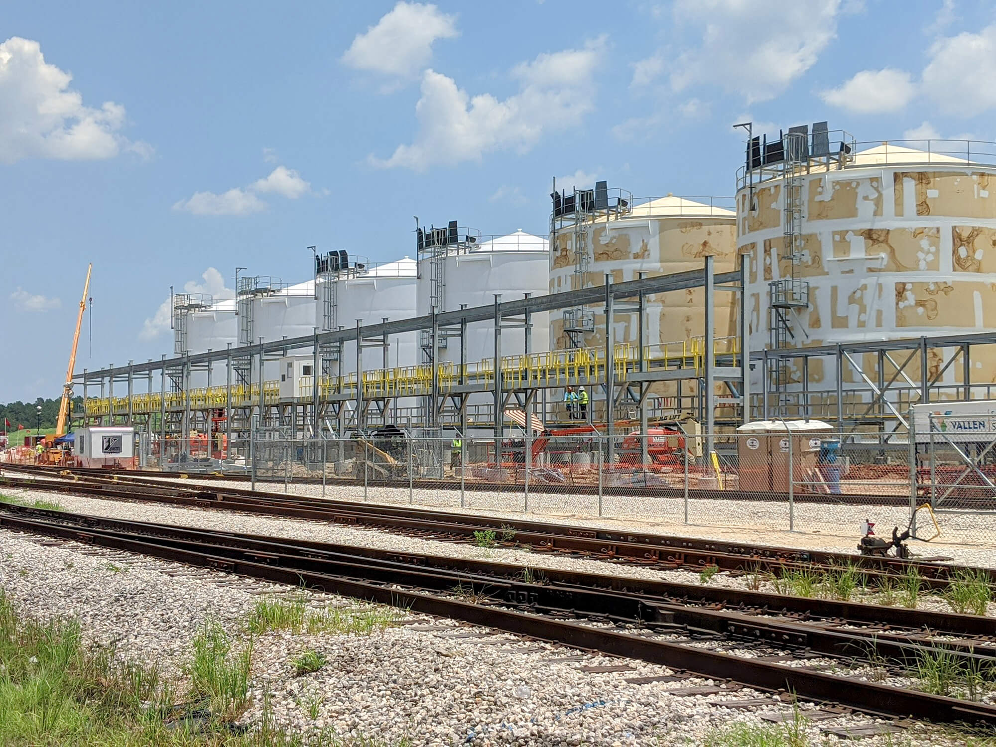 HCL Railcar Loading Rack SCS