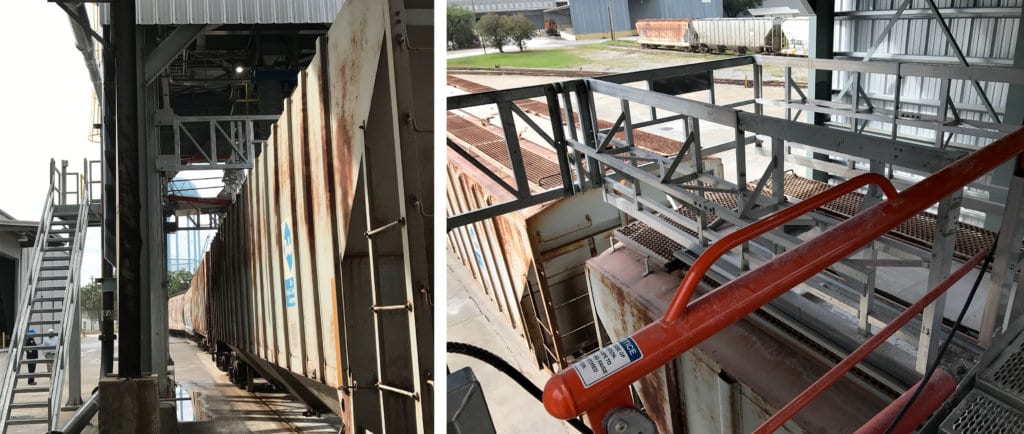 Hopper Car Safety Cage