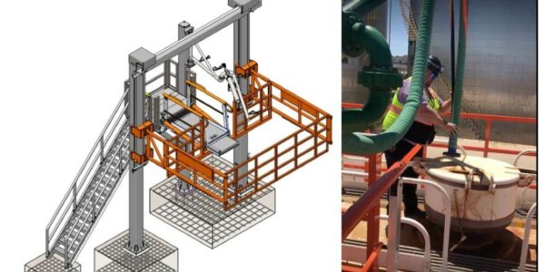 Hydrochloric Acid Railcar Loading Station