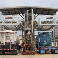 Elevating Loading Platform For Trucks