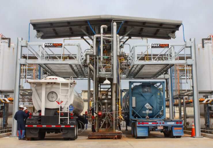 Elevating Loading Platform For Trucks