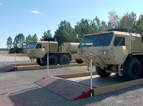 Military Fuel Truck Spill Containment