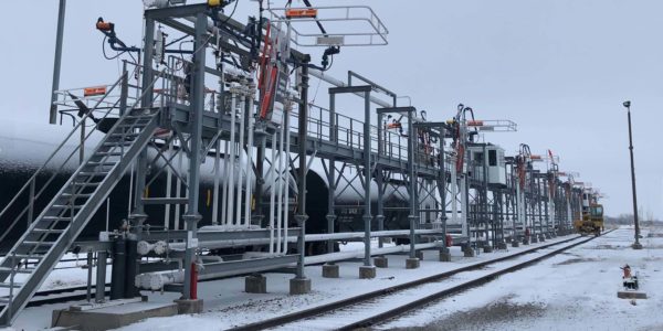 NGL fractionation loading terminal