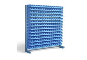 one sided 210 bin rack