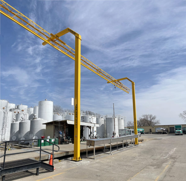 Overhead Rigid Rail Fall Protection