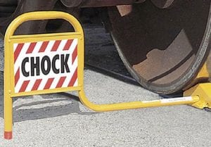 railcar chocks blocks