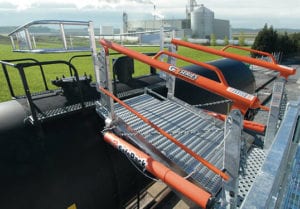 Railcar Loading Platform