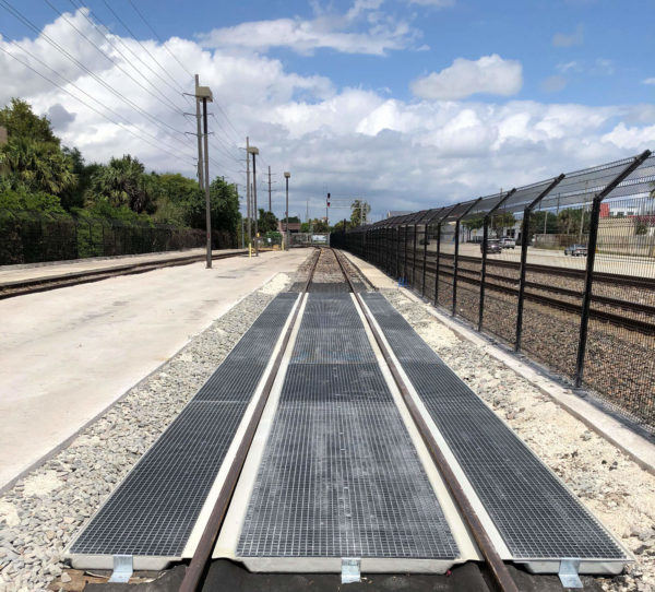 Railcar Trackpan installation for Transdev Rail