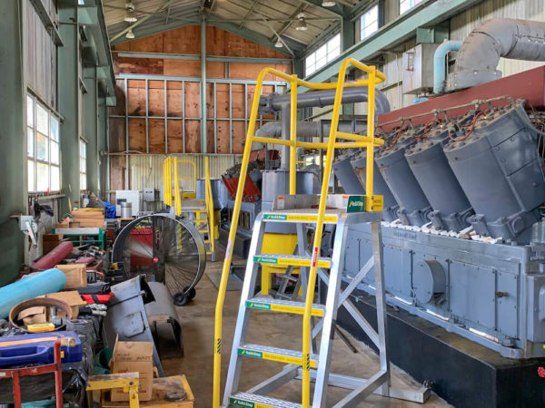 TR Series Mobile Work Platform for Diesel Engine Maintenance
