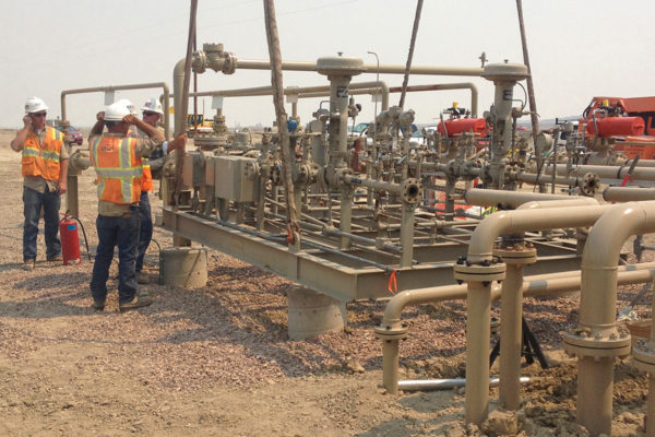 Custody Metering Skid Installation