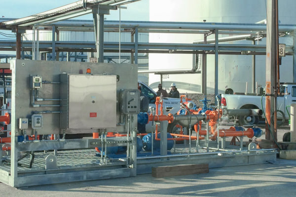 SafeRack Grounding System for LACT Unit