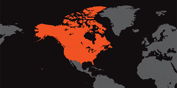saferack regions map north america