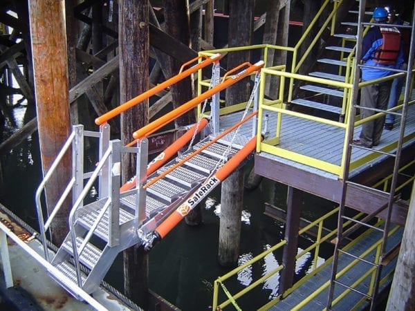 SafeRack Marine Gangway With Handrails