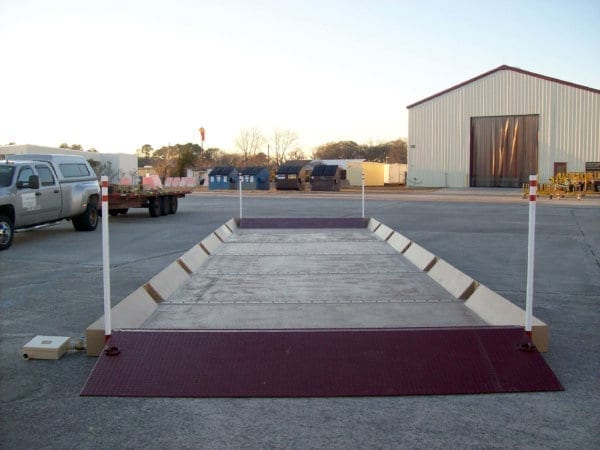 Spill Containment Pad with Wall