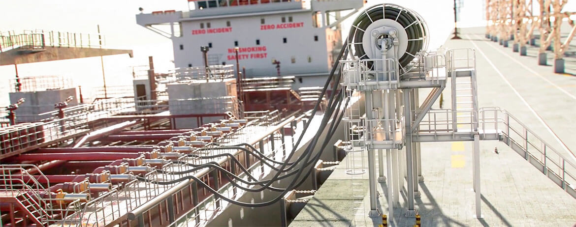 marine loading arm design