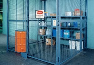 tool cribs wire storage cages