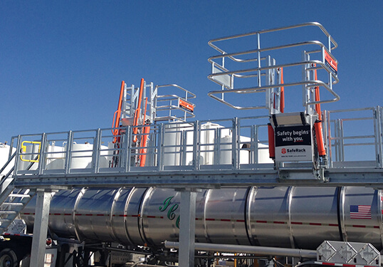 truck tracking gangway