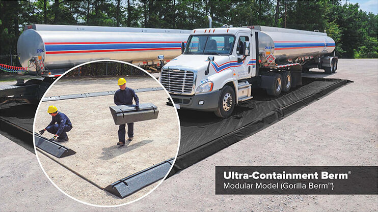 Truck Spill Containment Berm