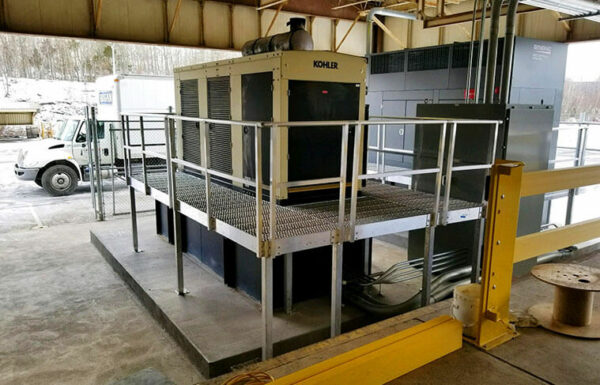 Generator Wrap Around Platform