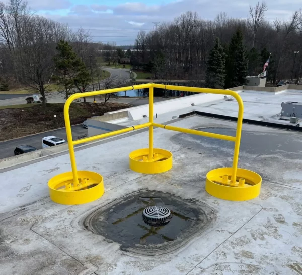 rooftop railing